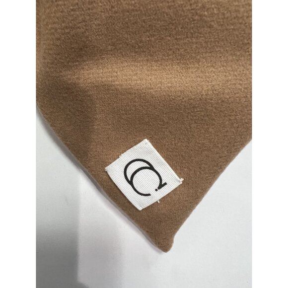 OLA. Noeud Court Hair Bow in Camel - Picture 4 of 4